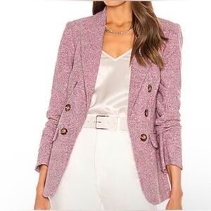 Veronica Beard Beacon Dickey Blazer  Orchid Purple‎ Wool Blend Celebrity sz 4